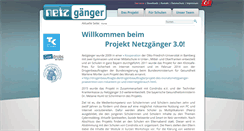 Desktop Screenshot of netzgaenger.org